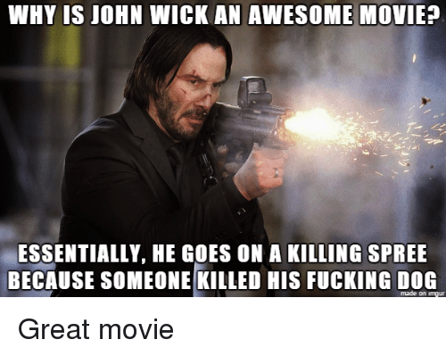 why john wick is an awesome movie